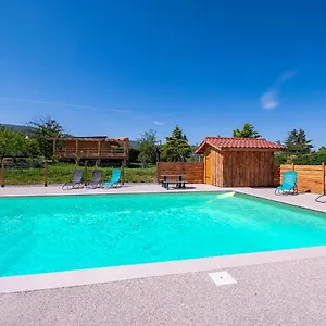 Eco Lodge, Terrasse, Piscine, Parc Du Pilat Camping
